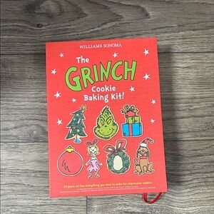 Williams Sonoma Grinch Holiday Cookie Kit - Red